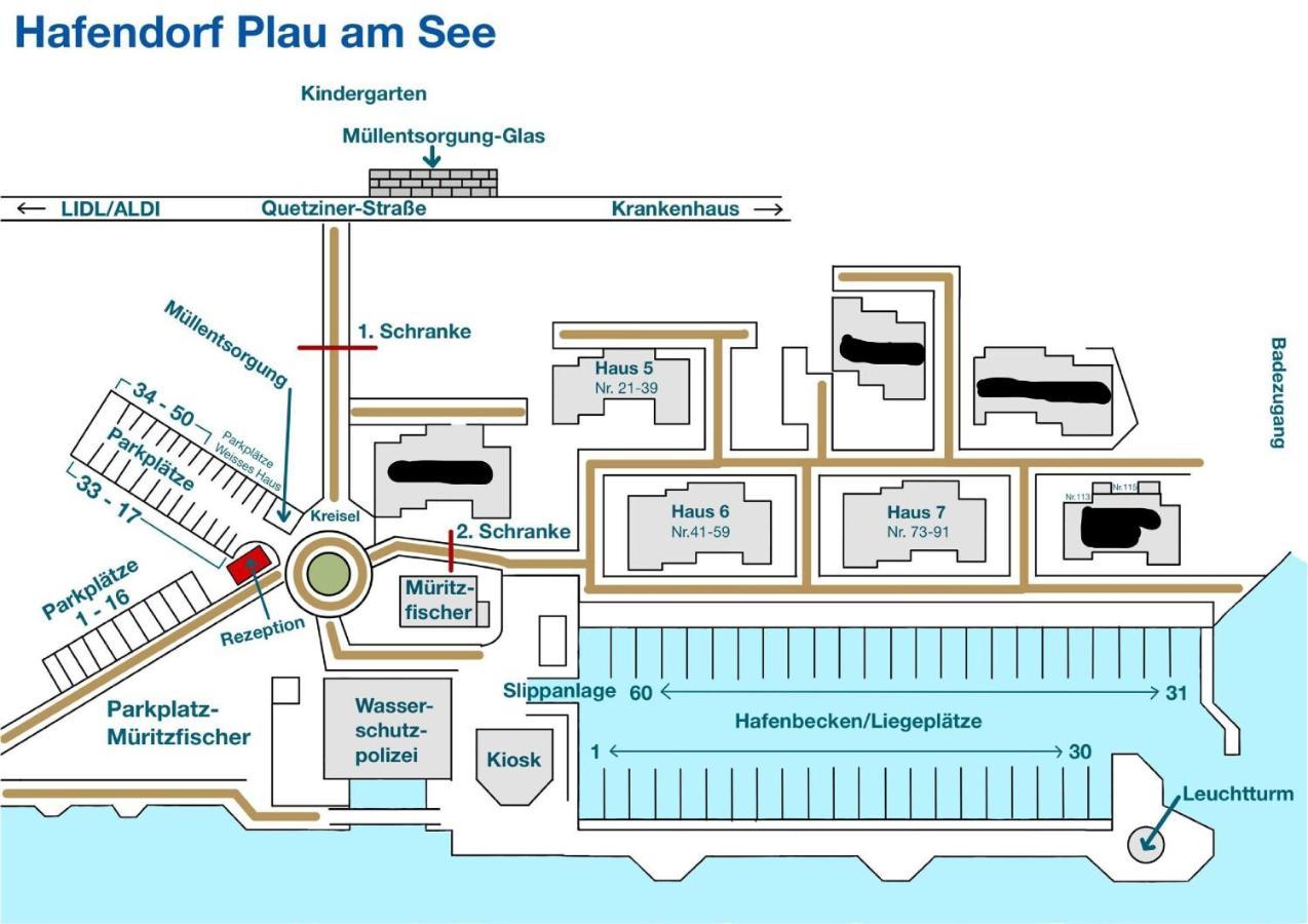2 Zimmerapartment Nr45 P6A2 Plau am See Luaran gambar
